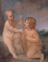 Spædbarnet Jesus og St. John